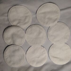 Free With Purchase Reusable Nursing Breastfeeding Pads 4 Sets Colored Backing